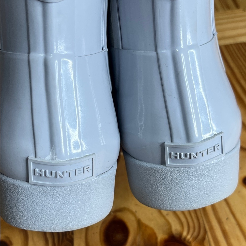 Hunter Wellington Boots Chelsea Gray - Picture 3 of 9